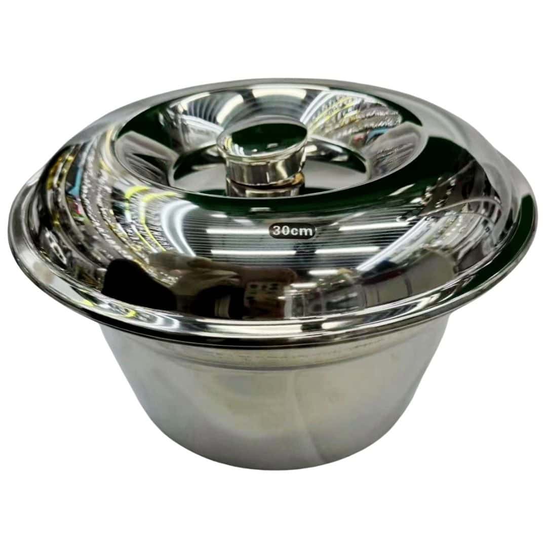 Bol Metalic Cu Capac 30 Cm – A15343 Bol Metalic Cu Capac 30 Cm – A15343