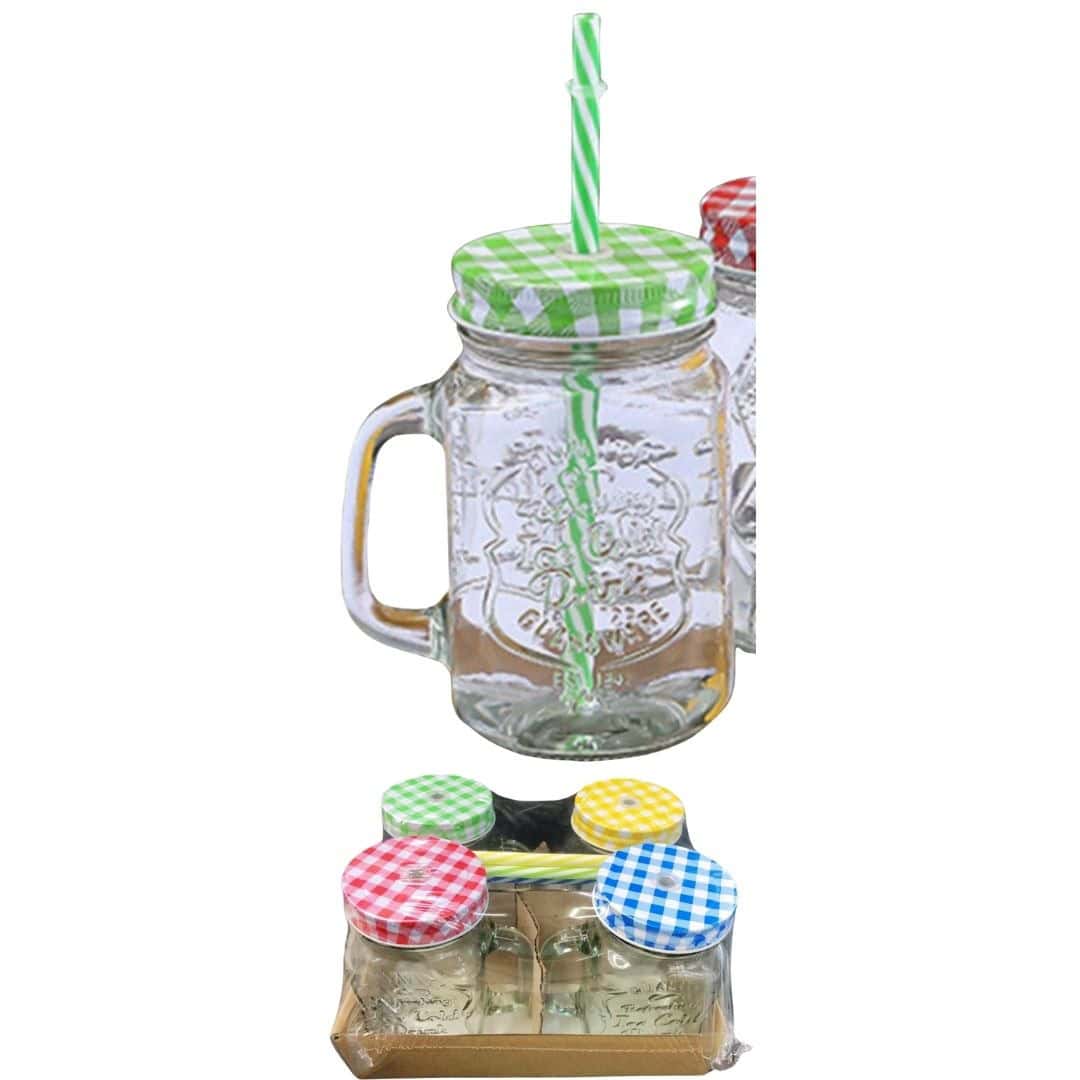 Borcan Limonada Cu Capac Si Pai A14683 (2) Borcan Limonada Cu Capac Si Pai A14683 (2)