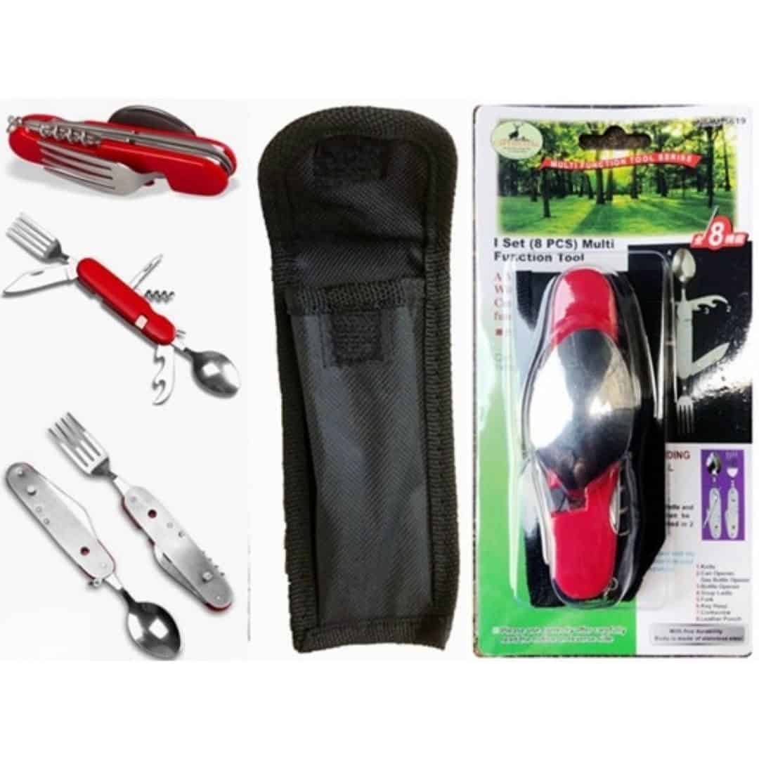 Briceag Multifuncțional Cu Husă Textilă – A14091