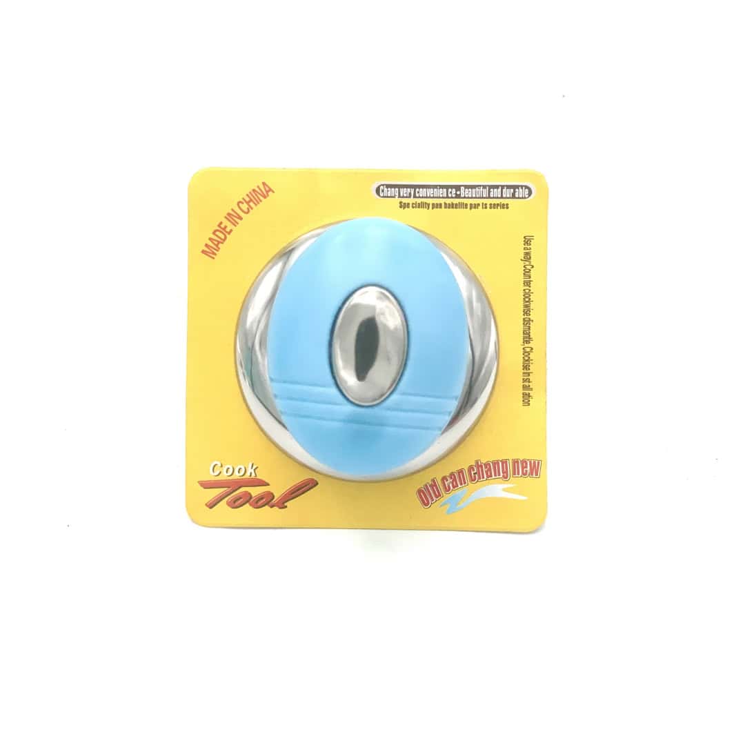 Buton Capac Metalic Cu Inserție PVC – A02658