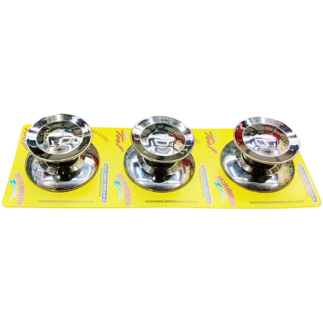 Buton Capac Metalic – Set 3 Bucăți – A09913