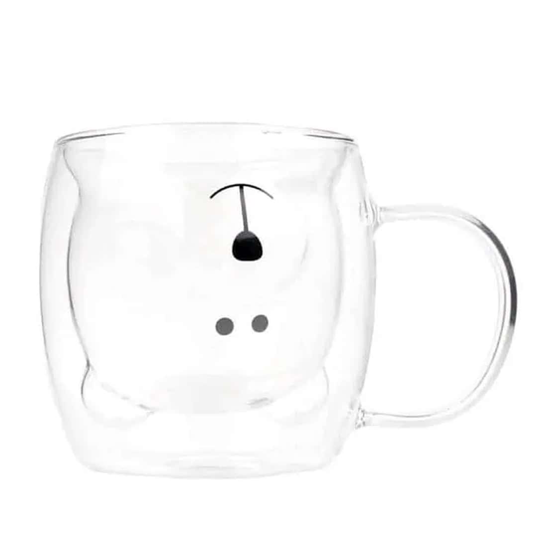 Cană Cafea Din Sticla 260 Ml A14064 Cană Cafea Din Sticla 260 Ml A14064