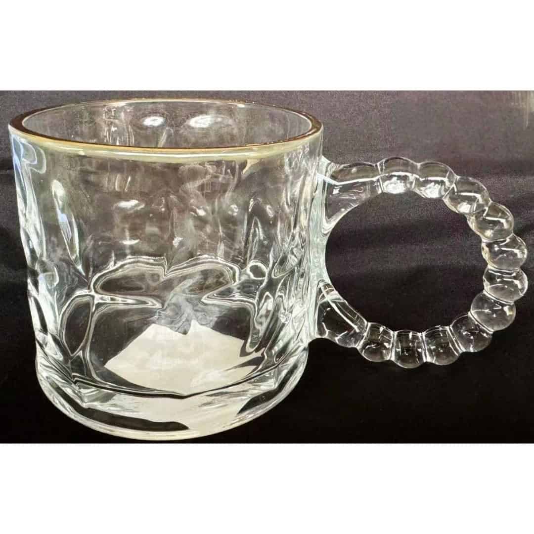 Cană Sticlă Cu Mâner Texturat – A15509 Cană Sticlă Cu Mâner Texturat – A15509