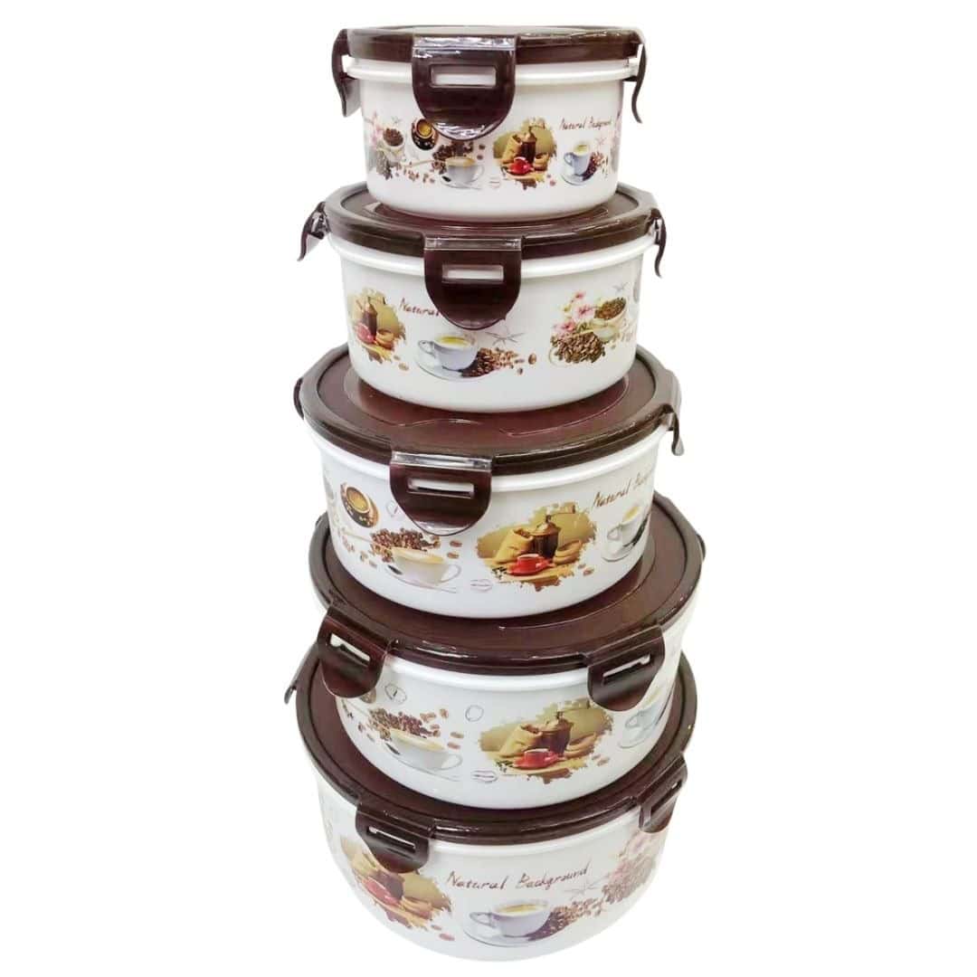 Caserolă Set 5 Buc, PVC – A13305