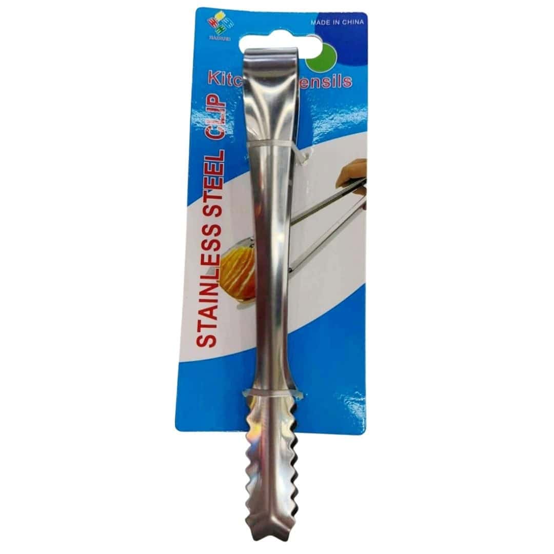 Clește Pentru Gheață Din Inox – A15652 Clește Pentru Gheață Din Inox – A15652