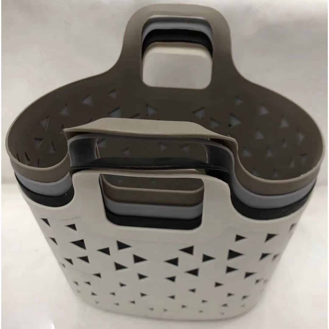 Coș Depozitare Din PVC 16×15 Cm – Set 4 Buc – A15100