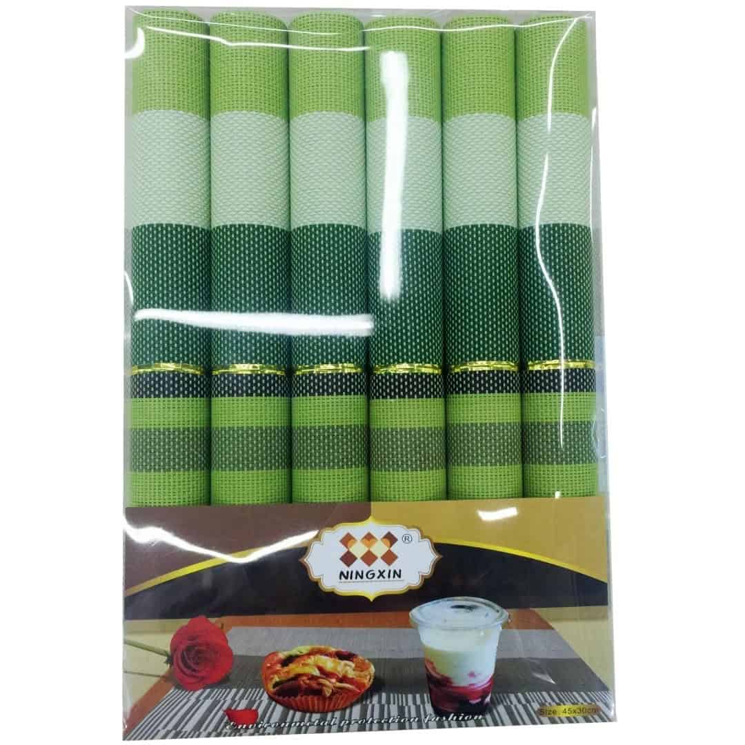 Covorașe De Masă Din PVC, Set 6 Buc – A04055 Covorașe De Masă Din PVC, Set 6 Buc – A04055