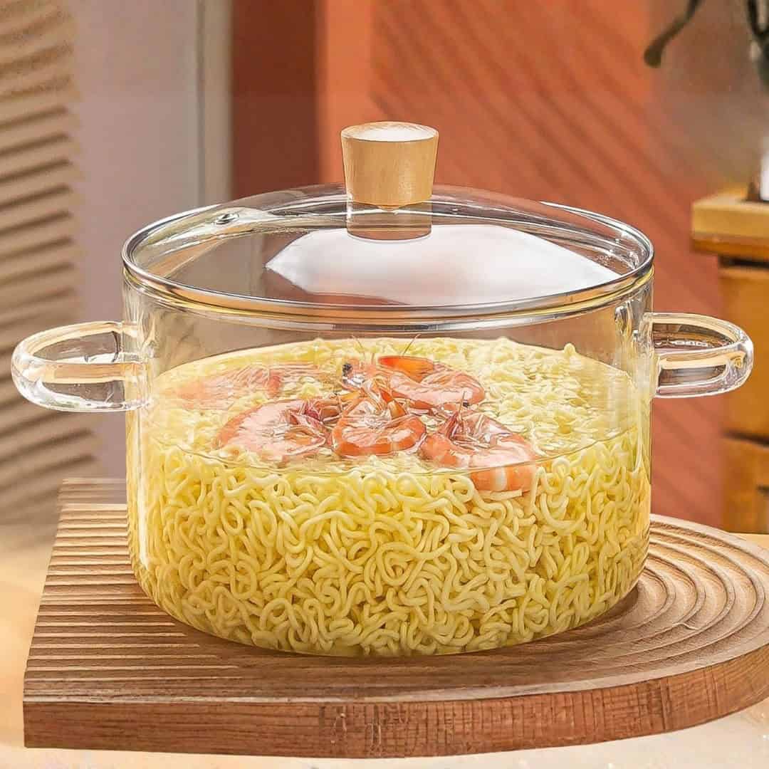 Cratiță Sticla Termorezistenta Cu Capac 3.5 Litri A16053