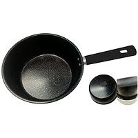 Cratiță Cu Coadă 18 Cm Metalică A14026 Cratiță Cu Coadă 18 Cm Metalică A14026