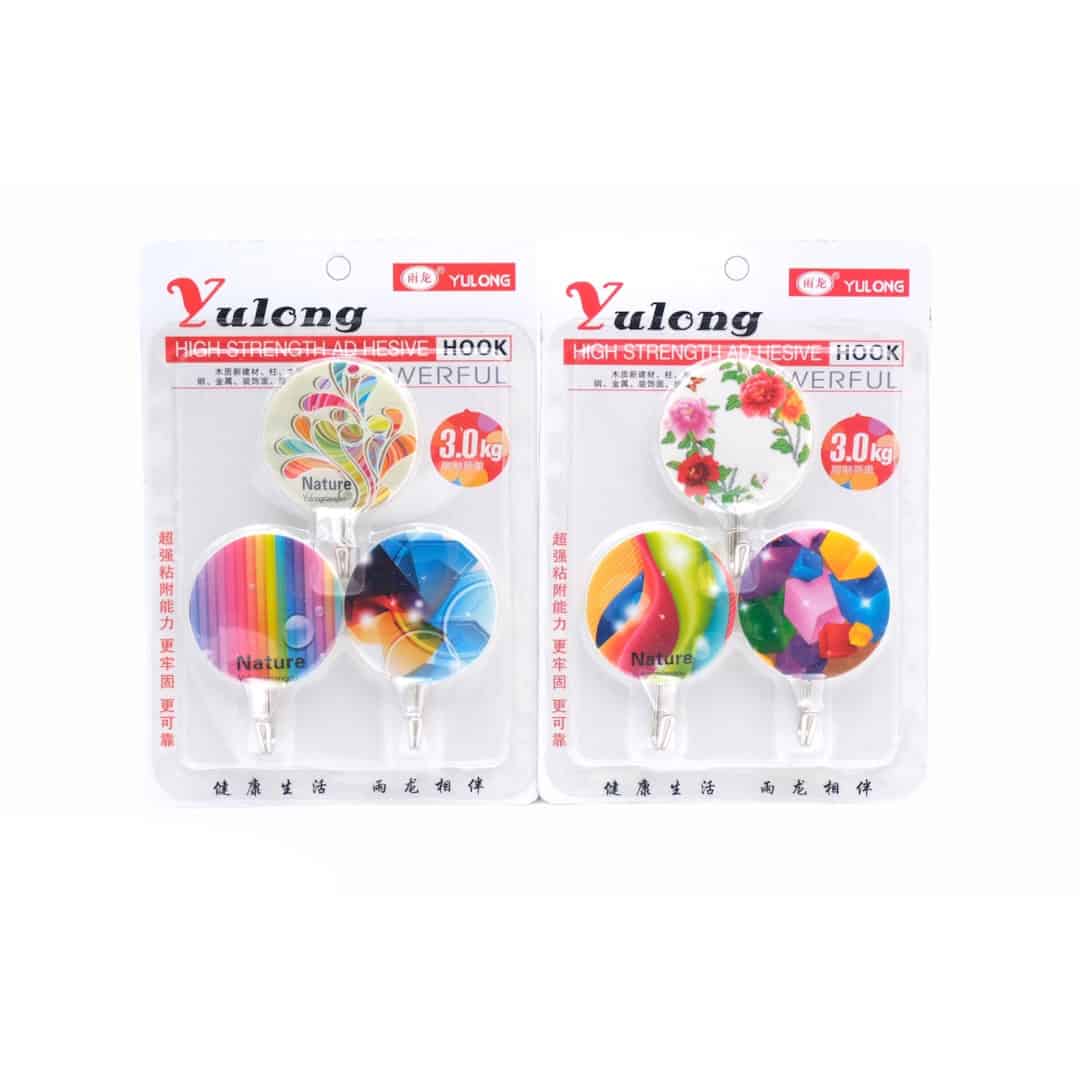 Cuier Adeziv Decorativ, Set 3 Buc – A10802 Cuier Adeziv Decorativ, Set 3 Buc – A10802