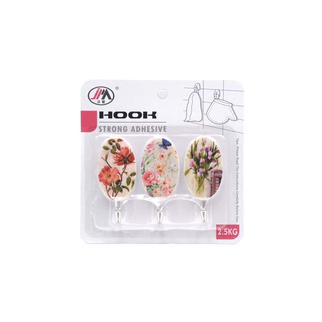 Cuier Adeziv Decorativ, Set 3 Buc – A10804 Cuier Adeziv Decorativ, Set 3 Buc – A10804