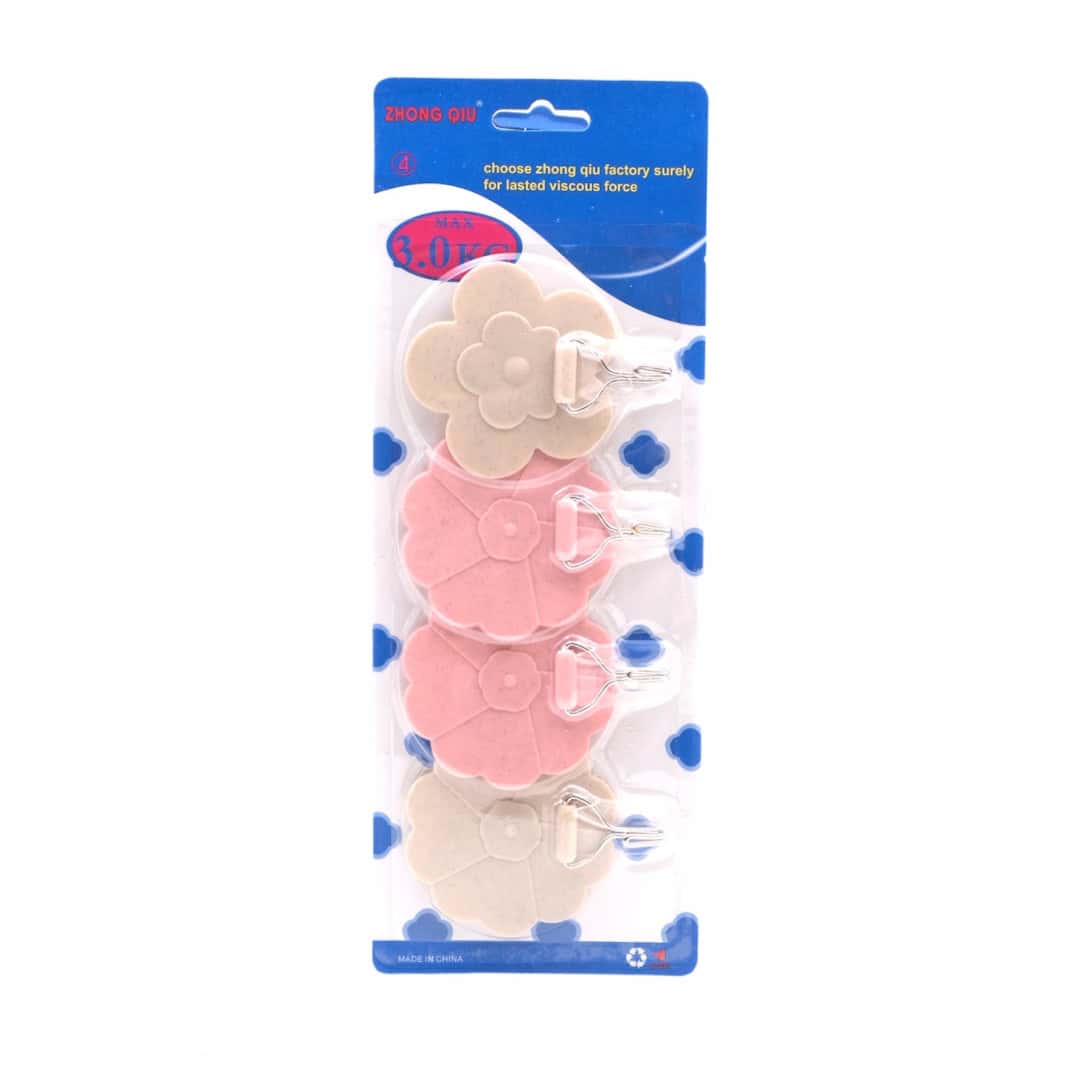 Cuier Adeziv Decorativ, Set 4 Buc – A11330 Cuier Adeziv Decorativ, Set 4 Buc – A11330