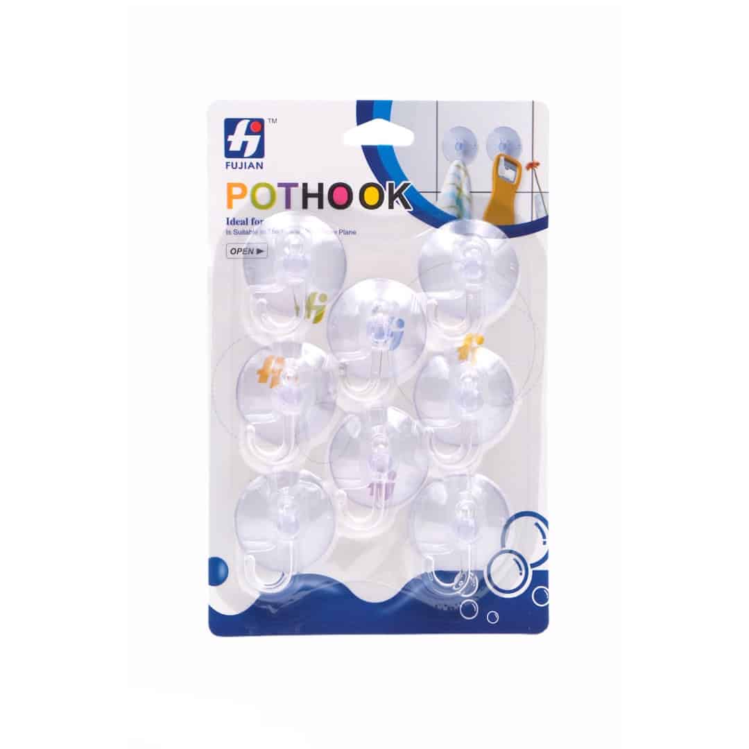 Cuier Cu Ventuză, 8 Buc – A05651 Cuier Cu Ventuză, 8 Buc – A05651