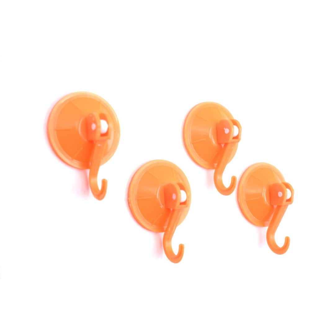 Cuier Cu Ventuze, PVC, 4 Buc – A05654 Cuier Cu Ventuze, PVC, 4 Buc – A05654