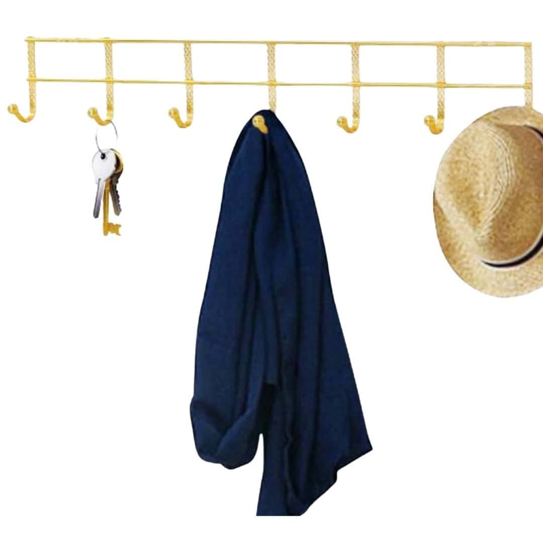 Cuier De Perete Metalic Cu 7 Brațe, 42.8×47 Cm – A15778 Cuier De Perete Metalic Cu 7 Brațe, 42.8×47 Cm – A15778