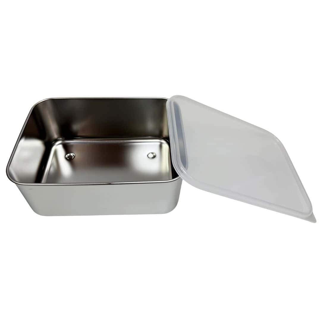 Cutie Metalică Pentru Frigider Cu Capac 23.7×18.2×8.8 Cm – A16090