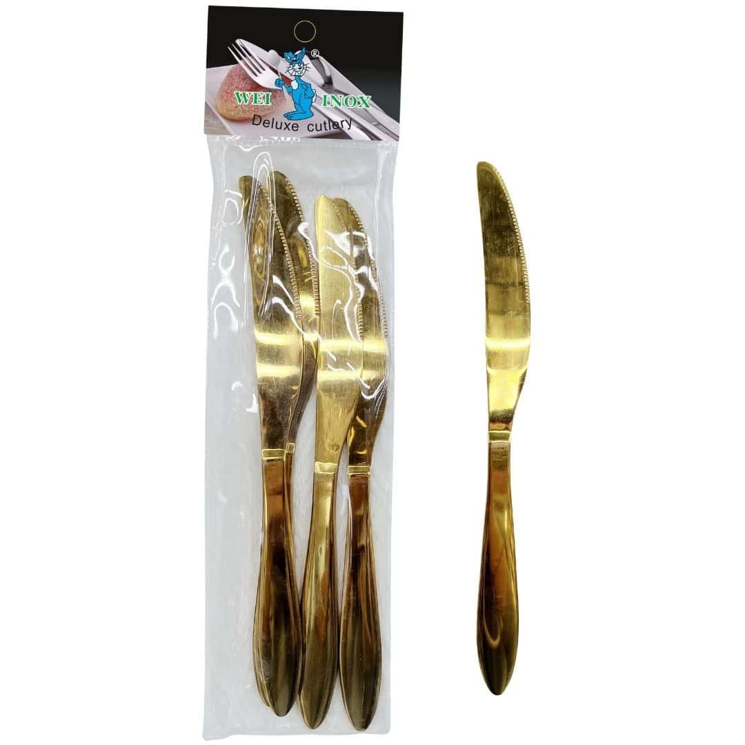 Cuțit De Masă Inox Set 6 Buc – A15535 Cuțit De Masă Inox Set 6 Buc – A15535