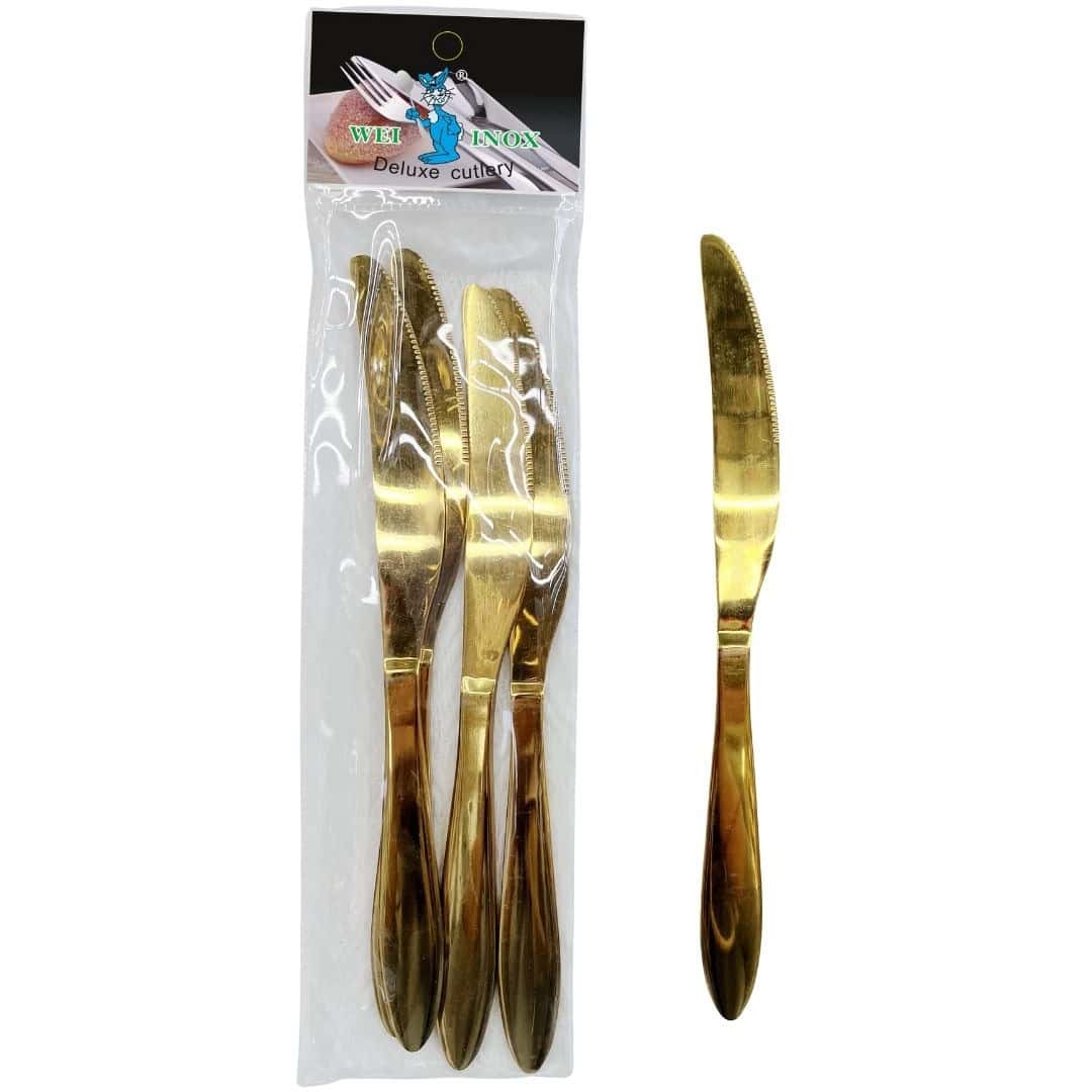 Cuțit De Masă Inox Set 6 Buc – A15536 Cuțit De Masă Inox Set 6 Buc – A15536