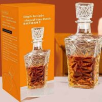 Decantor Whisky 1000 Ml Din Sticla A15988 Decantor Whisky 1000 Ml Din Sticla A15988