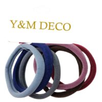 Elastic De Păr Textil, Set 6 Buc – A70009 Elastic De Păr Textil, Set 6 Buc – A70009