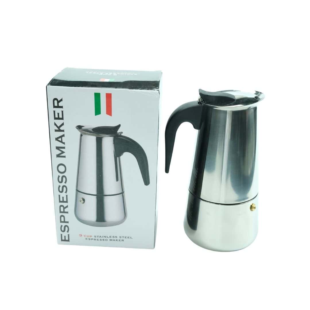 Espressor Moka Din Inox 9 Cesti Pentru Aragaz A02920 (1) Espressor Moka Din Inox 9 Cesti Pentru Aragaz A02920 (1)