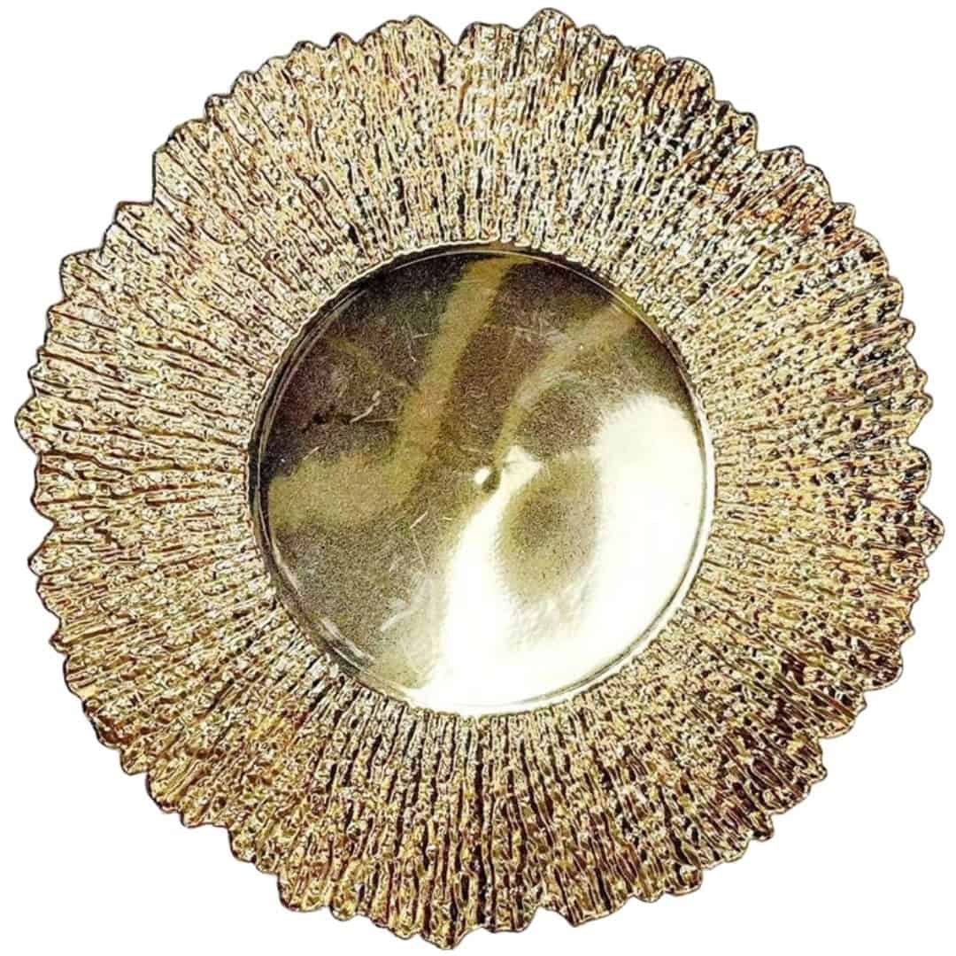 Farfurie Suport Decorativă Din PVC 33 Cm – A15360 Farfurie Suport Decorativă Din PVC 33 Cm – A15360