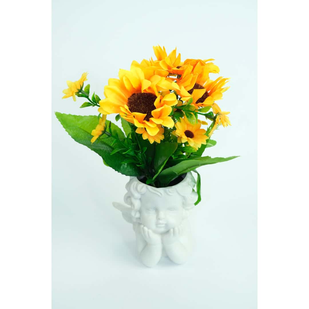 Floarea Soarelui Artificială În Ghiveci – A80776 (1) Floarea Soarelui Artificială În Ghiveci – A80776 (1)
