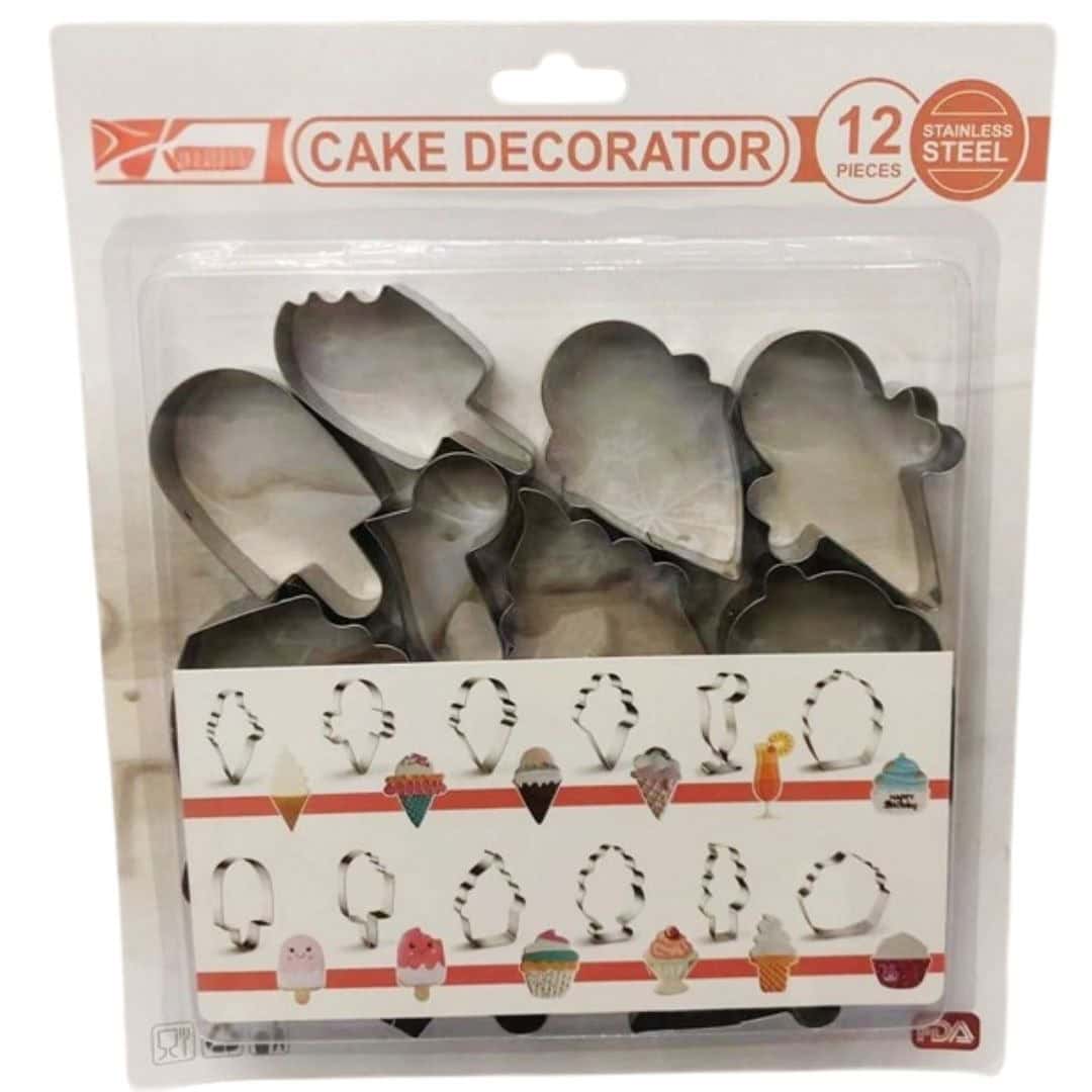 Forme Prăjituri Metalice 12 Buc – A14036 Forme Prăjituri Metalice 12 Buc – A14036