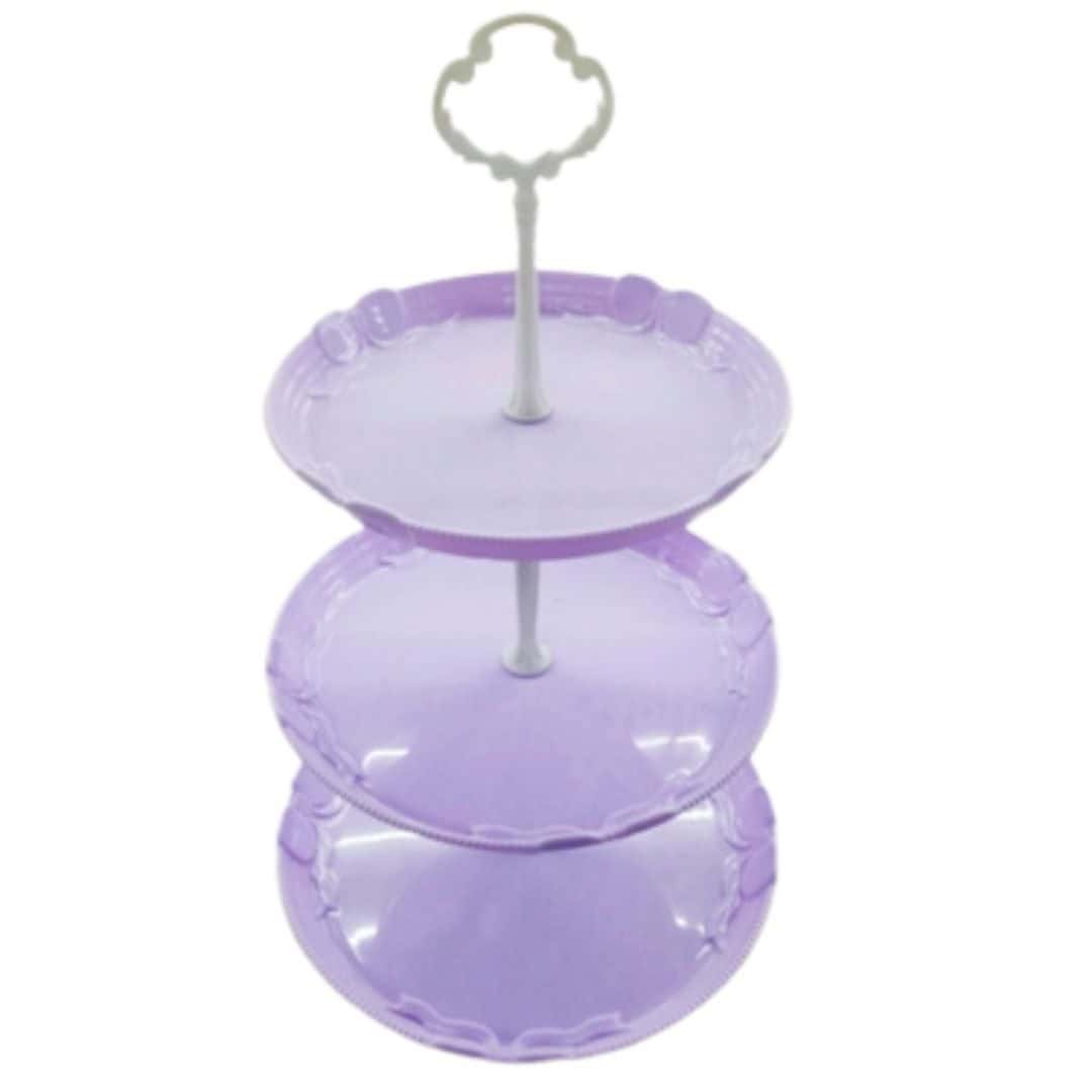 Fructieră Decorativă Etajată Din PVC – A10153 Fructieră Decorativă Etajată Din PVC – A10153