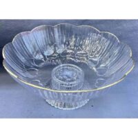 Fructieră Decorativă Cu Picior, PVC – A15594 Fructieră Decorativă Cu Picior, PVC – A15594