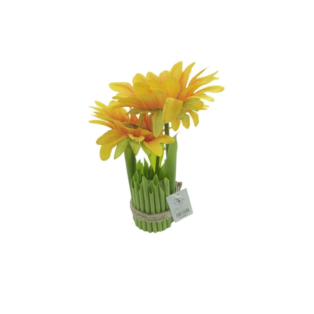 Gerbera Artificială 3 Fire – A80629