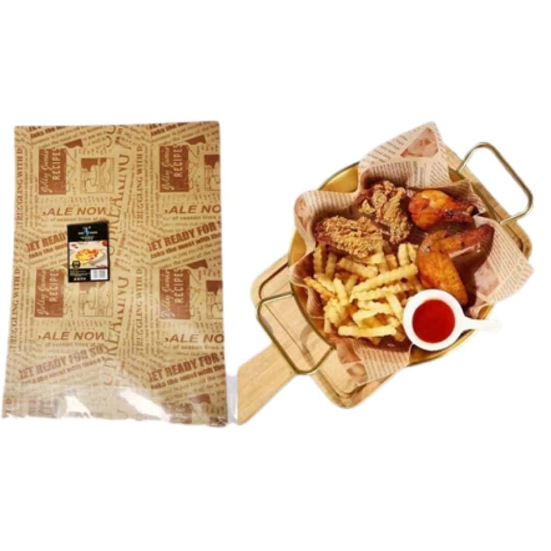 Hârtie Impermeabilă Pentru Grăsime 50 Buc – A14124