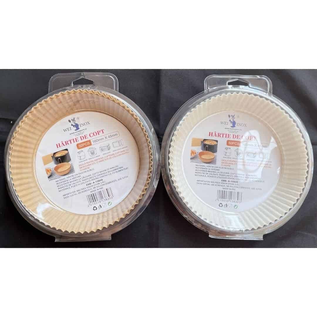 Hartie De Copt Pentru Friteuza Cu Aer 16x4.5 Cm 50 Buc – A13830