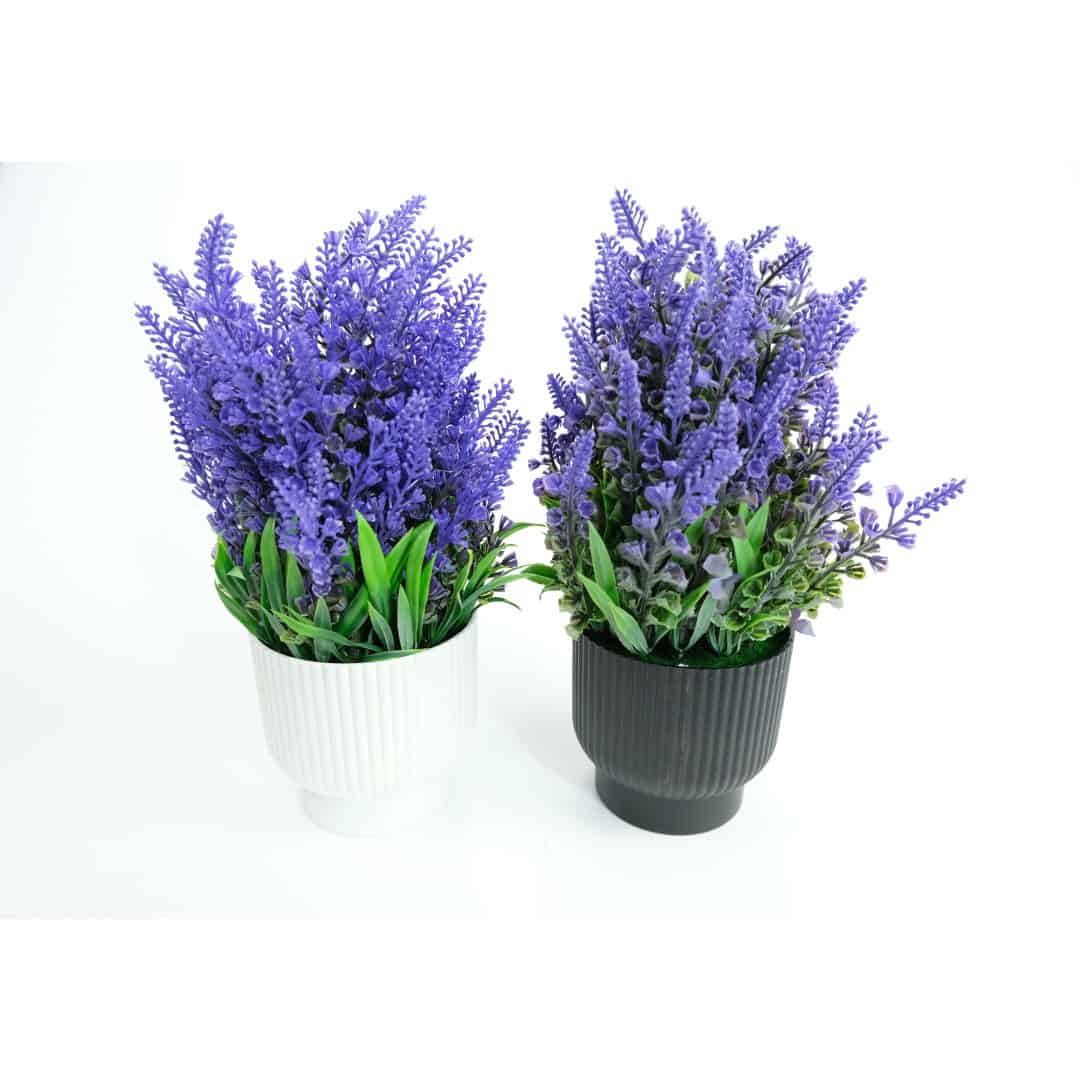 Lavandă Artificială În Ghiveci – A80726 Lavandă Artificială În Ghiveci – A80726