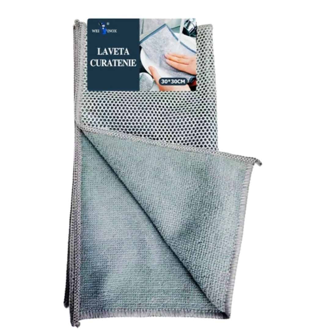 Lavete Bucătărie Microfibră 3 Bucăți 30×30 Cm – A16105 Lavete Bucătărie Microfibră 3 Bucăți 30×30 Cm – A16105