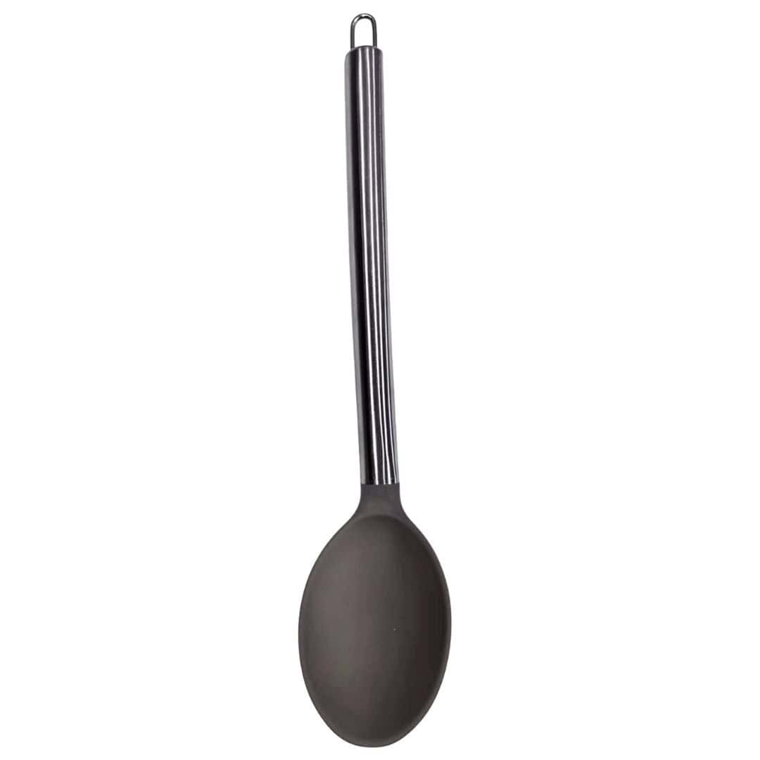 Lingură Sos Silicon Cu Mâner Metalic – A15689 Lingură Sos Silicon Cu Mâner Metalic – A15689