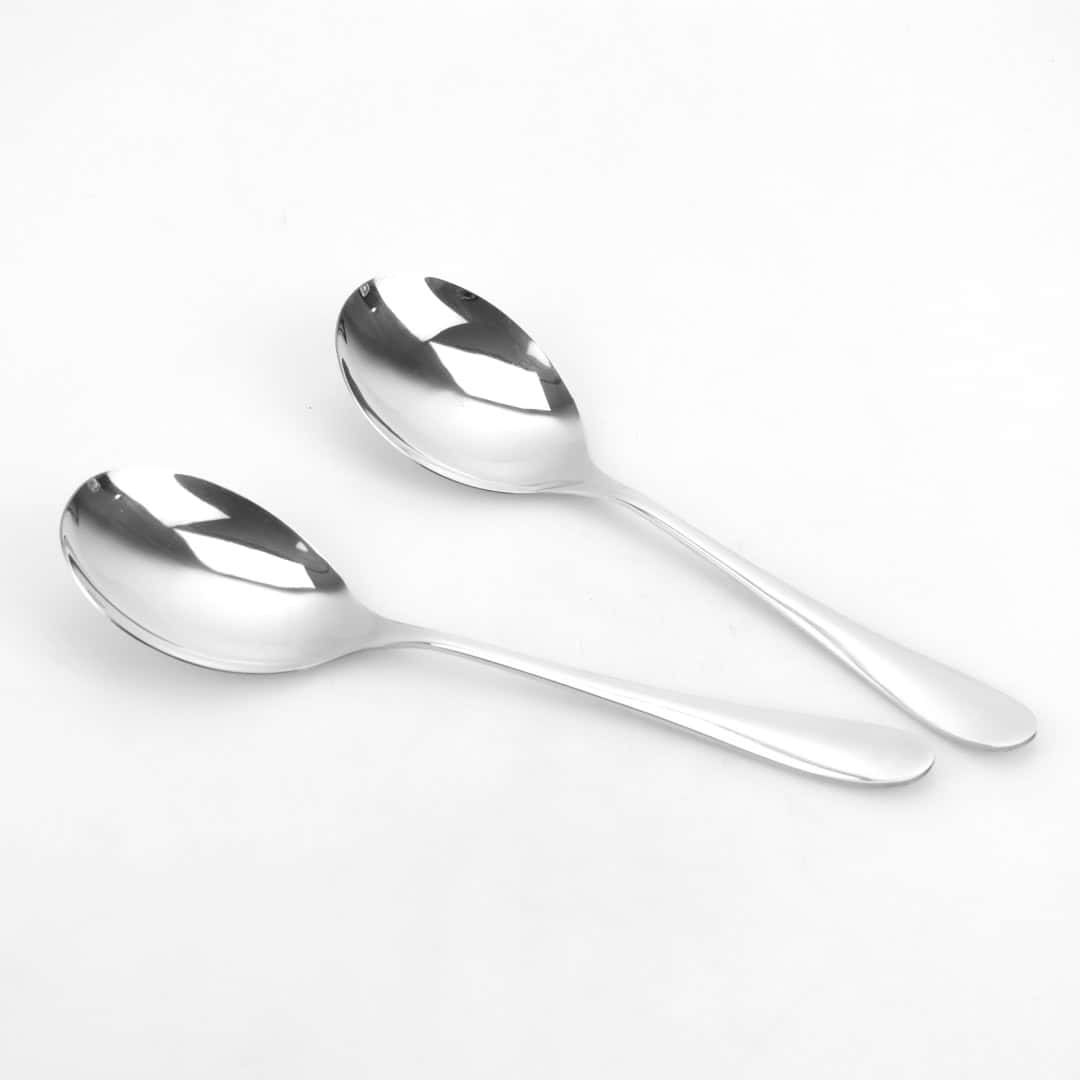 Linguri Masă Inox 2 Bucăți – A10857 Linguri Masă Inox 2 Bucăți – A10857