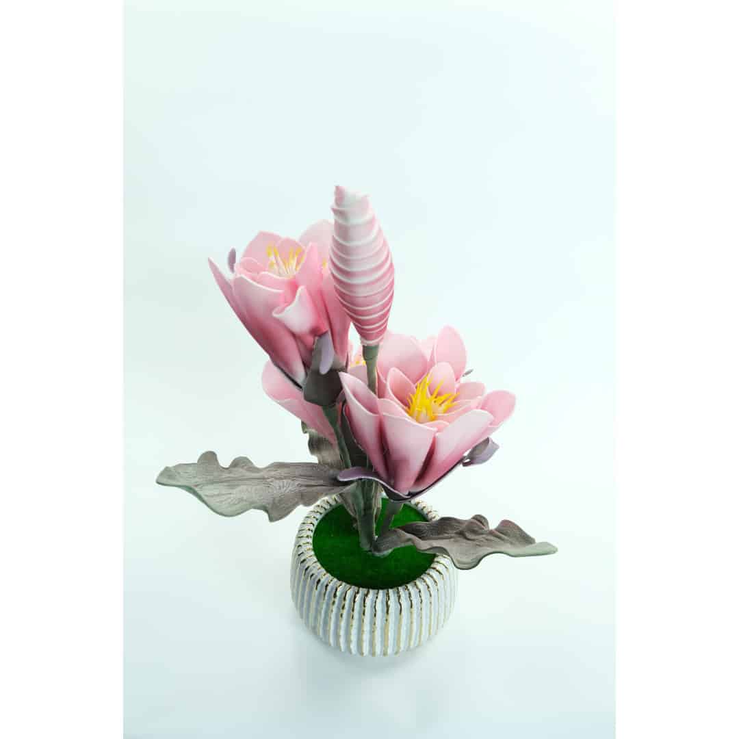 Lotuși Artificiali În Ghiveci – A80442 (4) Lotuși Artificiali În Ghiveci – A80442 (4)