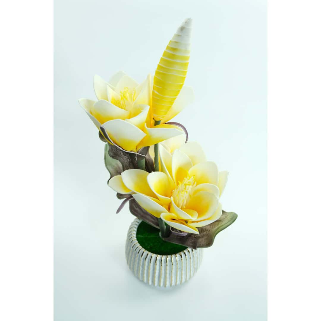 Lotuși Artificiali În Ghiveci – A80442 (5) Lotuși Artificiali În Ghiveci – A80442 (5)