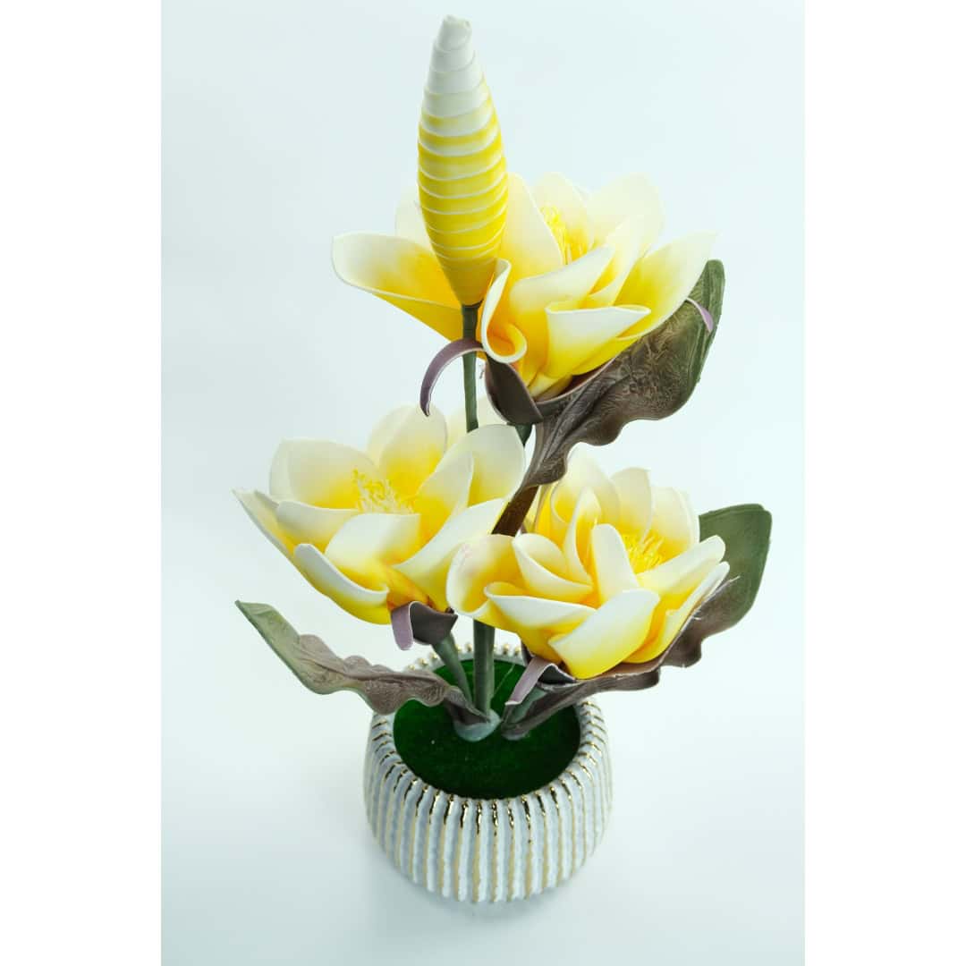 Lotuși Artificiali În Ghiveci – A80442 (6) Lotuși Artificiali În Ghiveci – A80442 (6)