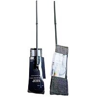 Mop Plat Pentru Dușumele Cu Microfibră – A15489 Mop Plat Pentru Dușumele Cu Microfibră – A15489