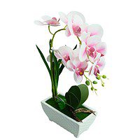 Orhidee Artificială în Ghiveci – A10648 (1) Orhidee Artificială în Ghiveci – A10648 - Roz