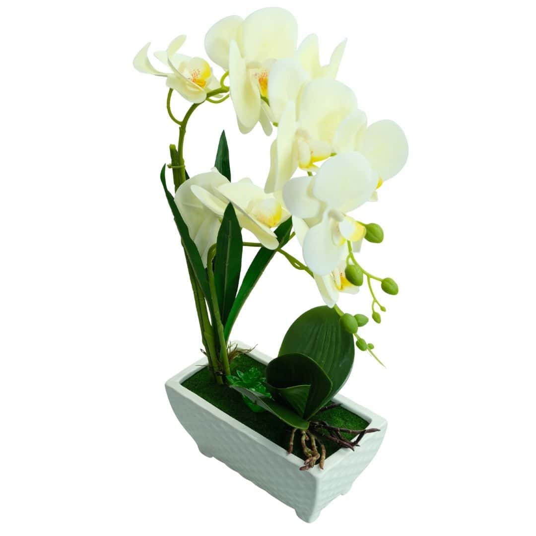 Orhidee Artificială în Ghiveci – A10648 (2) Orhidee Artificială în Ghiveci – A10648 - Roz