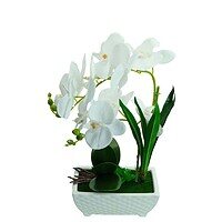 Orhidee Artificială în Ghiveci – A10648 (3) Orhidee Artificială în Ghiveci – A10648 - Roz