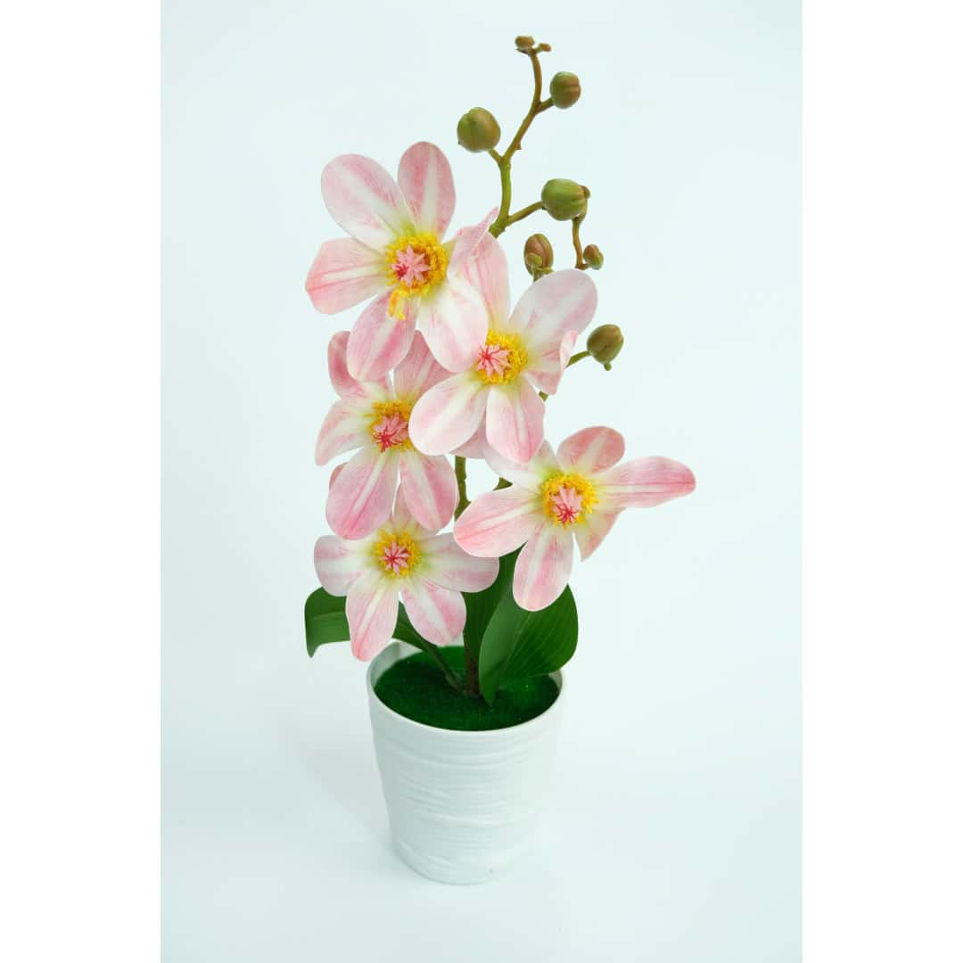 Orhidee Artificială În Ghiveci – A80672 (5) Orhidee Artificială În Ghiveci – A80672 (5)