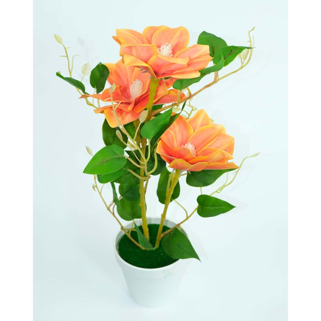 Orhidee Artificială În Ghiveci – A80768 Orhidee Artificială În Ghiveci – A80768