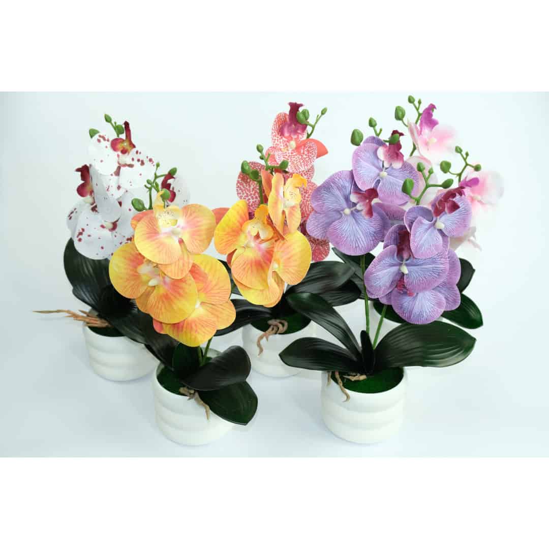 Orhidee Artificială În Ghiveci – A80780