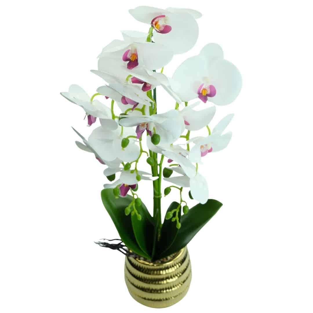 Orhidee Artificiala in Ghiveci – A80883 (12) Orhidee Artificiala in Ghiveci – A80883 - Roz