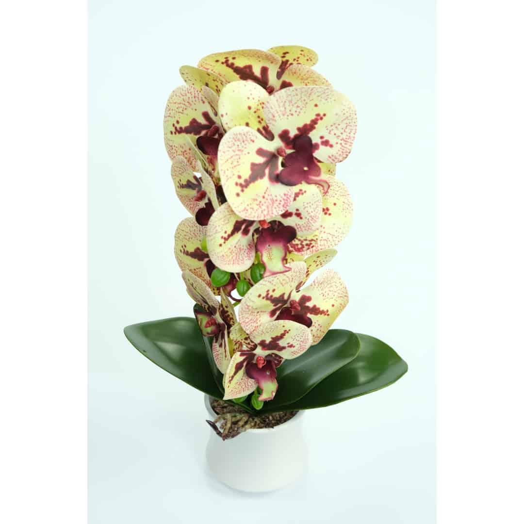 Orhidee Artificiale În Ghiveci – A80641 Orhidee Artificiale În Ghiveci – A80641