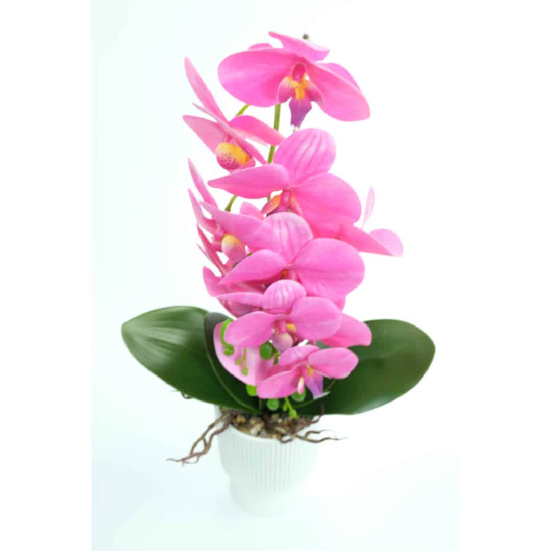 Orhidee Artificiale În Ghiveci – A80807